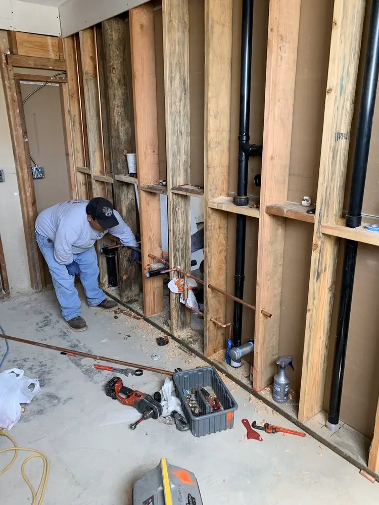 Commercial rough-in plumbing for Commercial Plumbing in Seabrook Landing